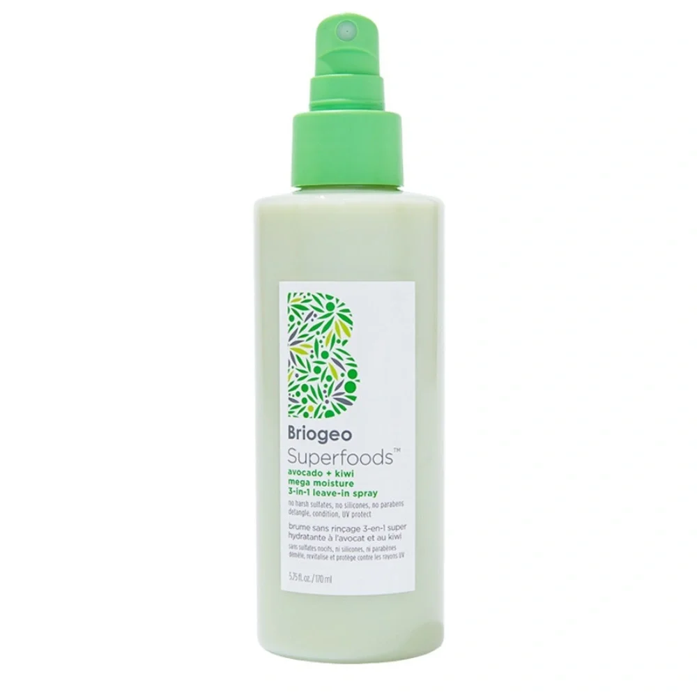 ❤️ Briogeo Superfoods™ Avocado + Kiwi Mega Moisture 3-in-1 Leave In Spray